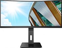 Монитор AOC 34" Pro CU34P2A черный VA LED 1ms 21:9 HDMI M/M матовая HAS Piv 300cd 178гр/178гр 3440x1440 100Hz DP 2K USB 9.8кг