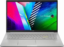 Ноутбук Asus VivoBook 15 OLED K513EA-L12044T Core i5 1135G7 8Gb SSD512Gb Intel Iris Xe graphics 15.6" OLED FHD (1920x1080) Windows 10 Home silver WiFi BT Cam