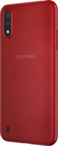 Смартфон Samsung SM-M015F Galaxy M01 32Gb 3Gb красный моноблок 3G 4G 2Sim 5.7" 720x1520 Android 10 13Mpix 802.11 b/g/n GPS GSM900/1800 GSM1900 TouchSc MP3 FM microSD max512Gb фото 3