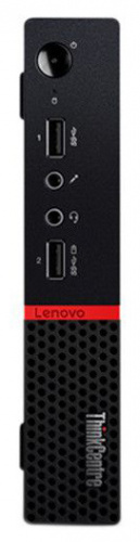 ПК Lenovo ThinkCentre M715q slim A6 Pro 8570E (3)/4Gb/SSD256Gb/R5/noOS/GbitEth/WiFi/BT/клавиатура/мышь/черный фото 8