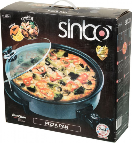 Сковорода электрическая Sinbo SP 5204 1500Вт серебристый/серый фото 7