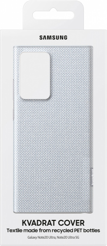 Чехол (клип-кейс) Samsung для Samsung Galaxy Note 20 Ultra Kvadrat Cover серый (EF-XN985FJEGRU) фото 4