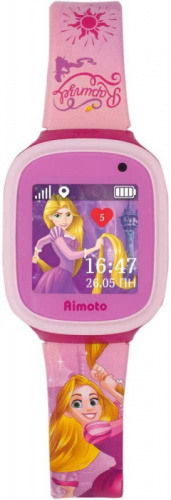 Смарт-часы Кнопка Жизни Disney Принцесса Рапунцель 1.44" TFT розовый (9301104) фото 11