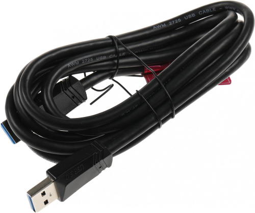 Кабель Hama H-200624 USB A(m) USB A(m) 1.5м (00200624) черный фото 3