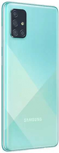 Смартфон Samsung SM-A715F Galaxy A71 128Gb 6Gb голубой моноблок 3G 4G 2Sim 6.7" 1080x2400 Android 10 64Mpix 802.11 a/b/g/n/ac NFC GPS GSM900/1800 GSM1900 TouchSc MP3 microSD max512Gb фото 5