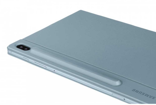 Чехол Samsung для Samsung Galaxy Tab S6 Book Cover полиуретан голубой (EF-BT860PLEGRU) фото 6