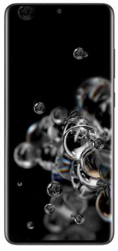 Смартфон Samsung SM-G988B Galaxy S20 Ultra 128Gb 12Gb черный моноблок 3G 4G 2Sim 6.9" 1440x3200 Android 10 108Mpix 802.11 a/b/g/n/ac NFC GPS GSM900/1800 GSM1900 Ptotect MP3 microSD max1024Gb