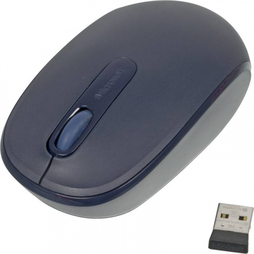 Мышь Microsoft Mobile Mouse 1850 синий оптическая (1000dpi) беспроводная USB для ноутбука (2but) фото 7