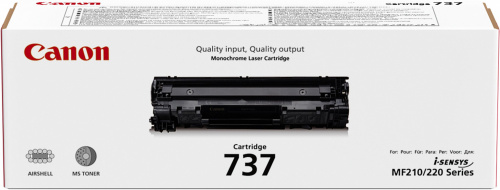 Картридж лазерный Canon 737 9435B002 черный (2400стр.) для Canon i-Sensys MF211/212/216/217/226/229 фото 2