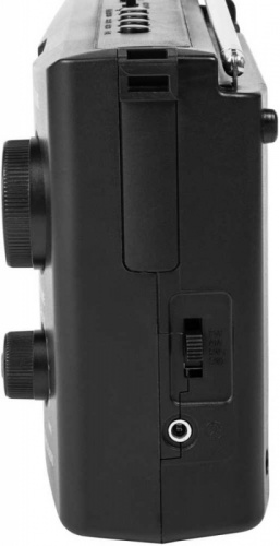 Радиоприемник настольный Harper HDRS-288 черный USB SD фото 4