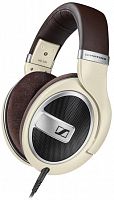 Гарнитура накладные Sennheiser HD 599 1.2м бежевый/коричневый проводные (оголовье)