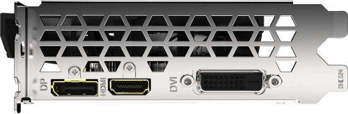 Видеокарта Gigabyte PCI-E GV-N1656OC-4GD NVIDIA GeForce GTX 1650 4096Mb 128 GDDR6 1635/12000 DVIx1 HDMIx1 DPx1 HDCP Ret фото 3