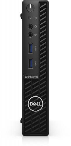 ПК Dell Optiplex 3080 Micro i5 10500T (2.3)/16Gb/SSD512Gb/UHDG 630/Windows 10 Professional/GbitEth/WiFi/BT/65W/клавиатура/мышь/черный фото 3