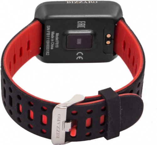 Смарт-часы Rekam Bizzaro F610 42.6мм 1.3" TFT черный/серебристый (2202000014) фото 4