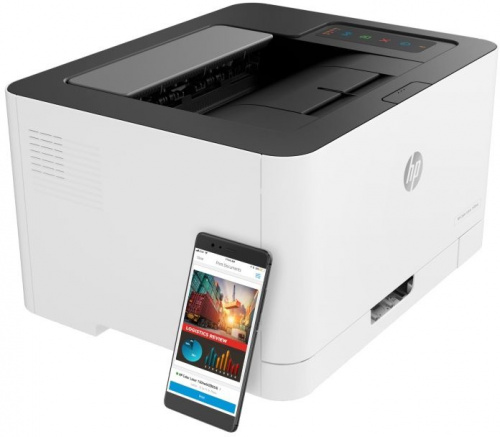 Принтер лазерный HP Color LaserJet Laser 150a (4ZB94A) A4 белый фото 5