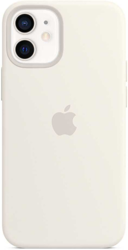 Чехол (клип-кейс) Apple для Apple iPhone 12 mini Silicone Case with MagSafe белый (MHKV3ZE/A) фото 4
