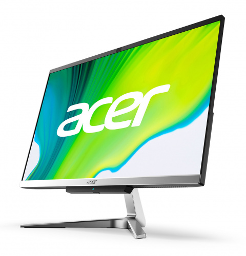 Моноблок Acer Aspire C24-963 23.8" Full HD i3 1005G1 (1.2) 8Gb SSD256Gb UHDG Endless GbitEth WiFi BT 65W клавиатура мышь Cam серебристый 1920x1080 фото 7