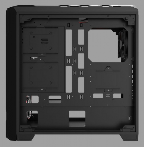 Корпус Formula V-LINE 6000-RGB черный без БП ATX 2x120mm 2xUSB2.0 2xUSB3.0 audio front door bott PSU фото 5