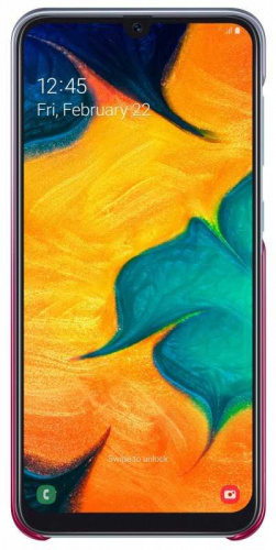 Чехол (клип-кейс) Samsung для Samsung Galaxy A30 Gradation Cover розовый (EF-AA305CPEGRU) фото 4