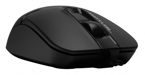 Мышь A4Tech Fstyler FM12S черный оптическая (1200dpi) silent USB (3but) фото 6