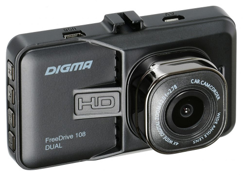 Видеорегистратор Digma FreeDrive 108 DUAL черный 1.3Mpix 1080x1920 1080p 140гр. GP2248 фото 20