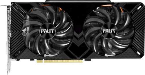 Видеокарта Palit PCI-E PA-GTX1660SUPER GP 6G nVidia GeForce GTX 1660SUPER 6144Mb 192bit GDDR6 1530/14000 DVIx1/HDMIx1/DPx1/HDCP Ret
