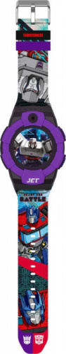 Смарт-часы Jet Kid Megatron vs Optimus Prime 40мм 1.44" TFT черный фото 3