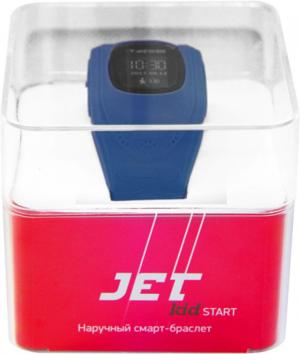 Смарт-часы Jet Kid Start 54мм 0.64" OLED черный (START DARK BLUE) фото 2