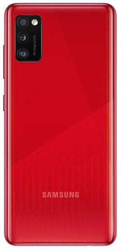 Смартфон Samsung SM-A415F Galaxy A41 64Gb 4Gb красный моноблок 3G 4G 2Sim 6.1" 1080x2400 Android 10 48Mpix 802.11 a/b/g/n/ac NFC GPS GSM900/1800 GSM1900 TouchSc MP3 microSD max512Gb фото 2