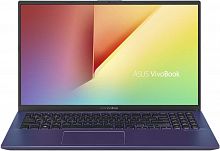 Ноутбук Asus VivoBook X512FL-BQ511T Core i5 8265U/8Gb/SSD256Gb/nVidia GeForce MX250 2Gb/15.6"/FHD (1920x1080)/Windows 10/blue/WiFi/BT/Cam