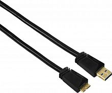 Кабель Hama H-125235 00125235 micro USB 3.0 B (m) USB 3.0 A(m) 0.75м черный