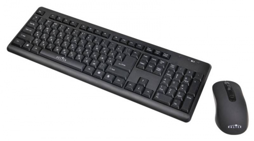 Клавиатура + мышь Оклик 270M клав:черный мышь:черный USB беспроводная (337455) фото 9