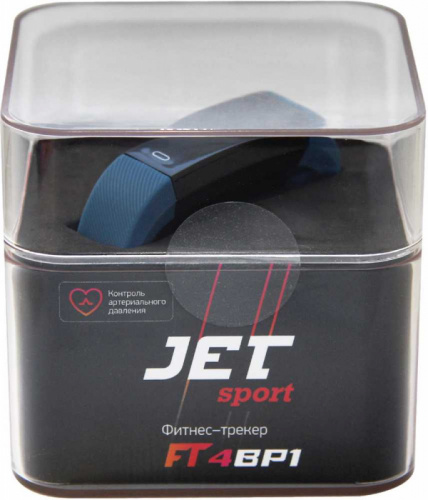 Фитнес-трекер Jet Sport FT-4BP OLED корп.:синий рем.:синий (FT-4BP1 BLUE) фото 2
