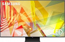 Телевизор QLED Samsung 55" QE55Q90TAUXRU Q черный/Ultra HD/1200Hz/DVB-T2/DVB-C/DVB-S2/USB/WiFi/Smart TV (RUS)