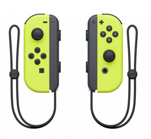 Беспроводной контроллер Nintendo Joy-Con желтый для: Nintendo Switch фото 2