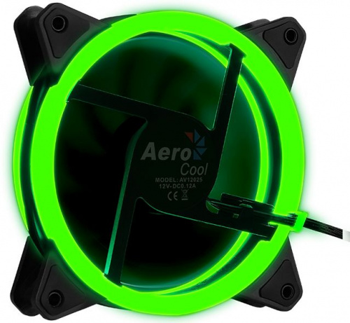 Вентилятор Aerocool Rev RGB 120x120mm 3-pin 15dB 153gr LED Ret фото 2