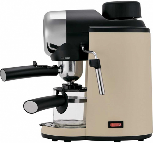 Кофеварка эспрессо Polaris PCM 4005A 800Вт бежевый фото 2