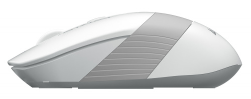 Мышь A4Tech Fstyler FG10S белый/серый оптическая (2000dpi) silent беспроводная USB для ноутбука (4but) фото 6