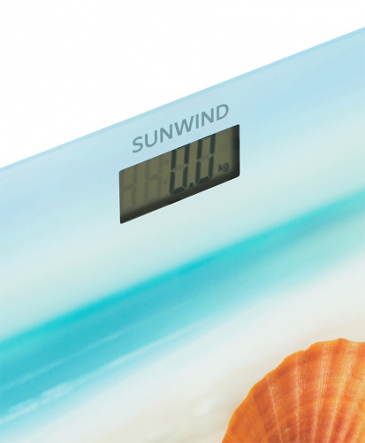 Весы напольные электронные SunWind SSB054 макс.180кг рисунок фото 7