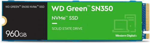 Накопитель SSD WD Original PCIe 3.0 x4 960GB WDS960G2G0C Green SN350 M.2 2280 фото 2