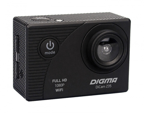 Экшн-камера Digma DiCam 235 черный фото 6