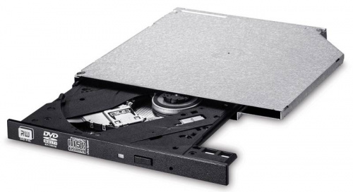 Привод DVD-RW LG GUD0N черный SATA ultra slim внутренний oem фото 2