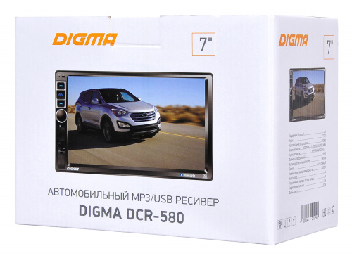 Автомагнитола Digma DCR-580 2DIN 4x50Вт фото 6