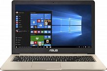 Ноутбук Asus VivoBook N580GD-DM243T Core i5 8300H/8Gb/1Tb/SSD128Gb/nVidia GeForce GTX 1050 2Gb/15.6"/FHD (1920x1080)/Windows 10/gold/WiFi/BT/Cam