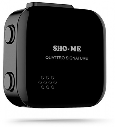 Радар-детектор Sho-Me Quattro Signature GPS приемник черный фото 3