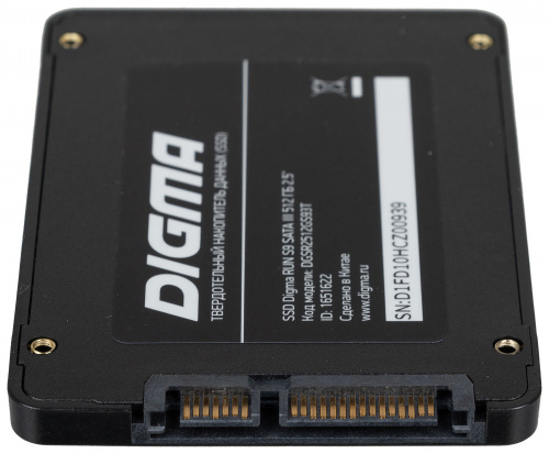 Накопитель SSD Digma SATA-III 512GB DGSR2512GS93T Run S9 2.5" фото 6