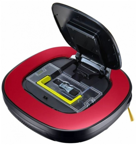 Пылесос-робот LG VRF6670LVT красный/черный фото 5