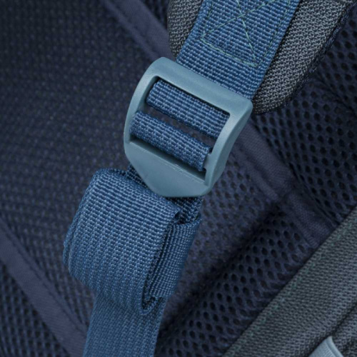 Рюкзак для ноутбука 17.3" Riva 8460 темно-синий полиэстер женский дизайн фото 9