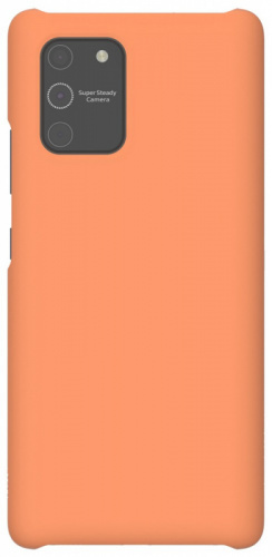 Чехол (клип-кейс) Samsung для Samsung Galaxy S10 Lite WITS Premium Hard Case оранжевый (GP-FPG770WSAOR)