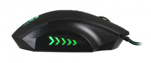 Комплект Оклик HS-HKM300G PIRATE (клавиатура, мышь, коврик для мыши, гарнитура) черный (1103554) фото 10